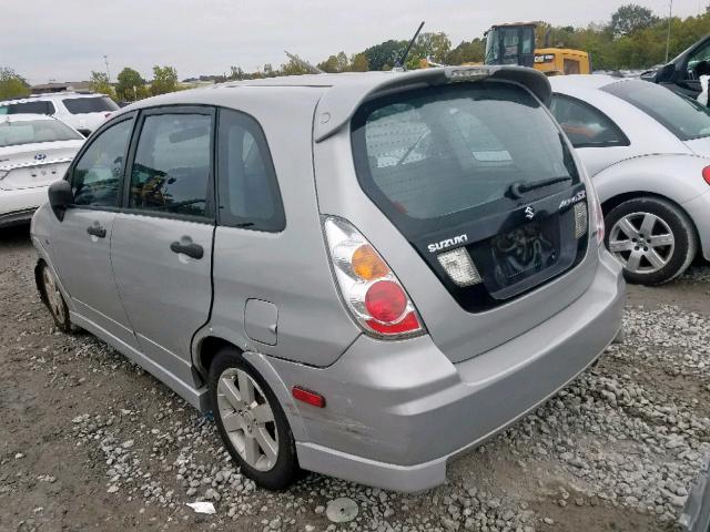 JS2RD62H265351771 - 2006 SUZUKI AERIO SILVER photo 3