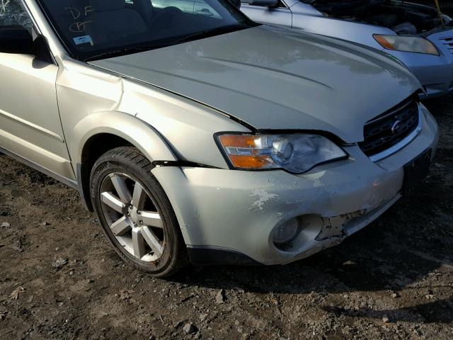 4S4BP61C367323227 - 2006 SUBARU LEGACY OUT TAN photo 9