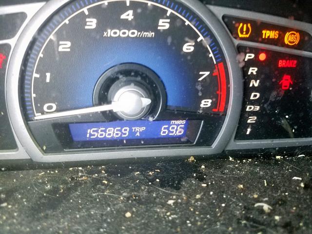 2HGFG12928H568394 - 2008 HONDA CIVIC EXL Gümüş foto 8