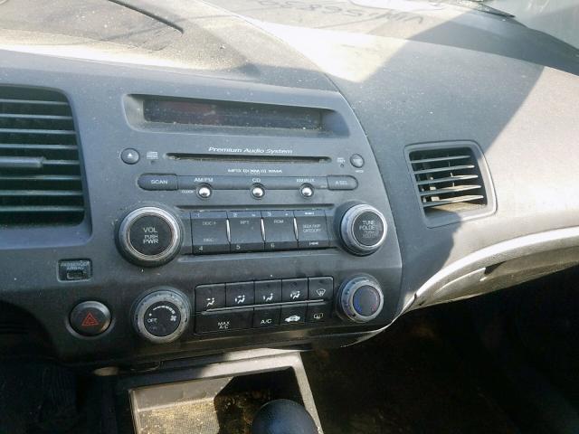 2HGFG12928H568394 - 2008 HONDA CIVIC EXL Gümüş foto 9