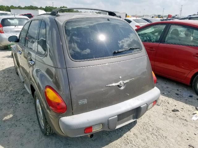 3C8FY4BB91T600205 - 2001 CHRYSLER PT CRUISER BEIGE photo 3