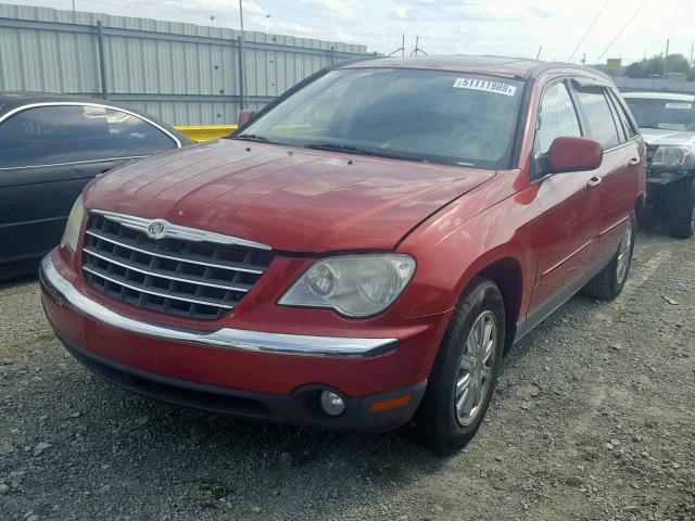 2A8GM68X07R140484 - 2007 CHRYSLER PACIFICA T RED photo 2