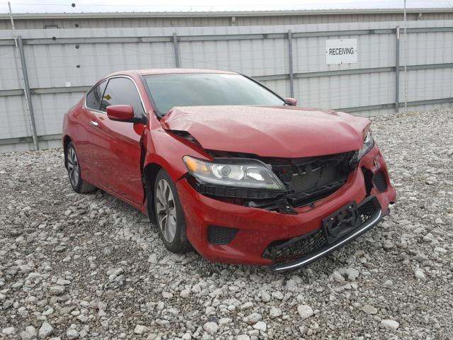 1HGCT1B38EA001577 - 2014 HONDA ACCORD LX- RED photo 1