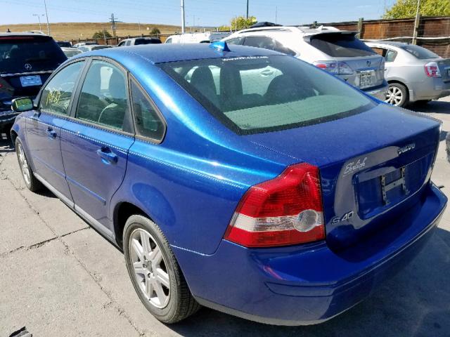 YV1MS382962183294 - 2006 VOLVO S40 2.4I BLUE photo 3