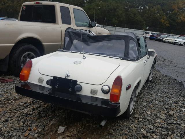 GAN6UJ210513G - 1978 MG MIDGET WHITE photo 4