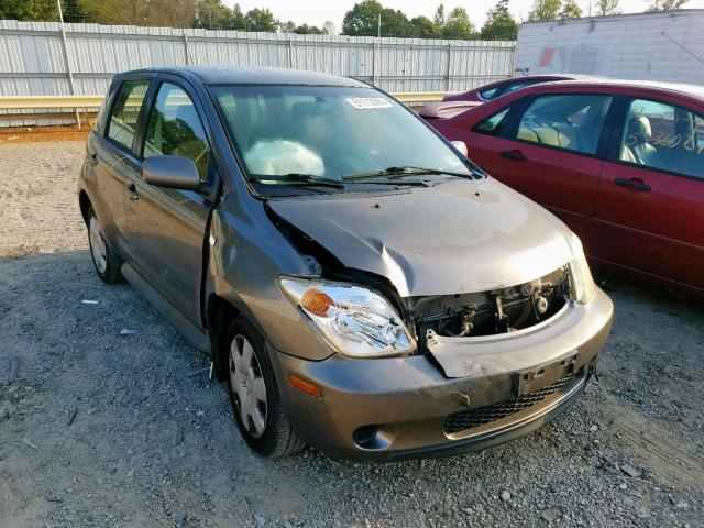 JTKKT624240076899 - 2004 TOYOTA SCION XA GRAY photo 1