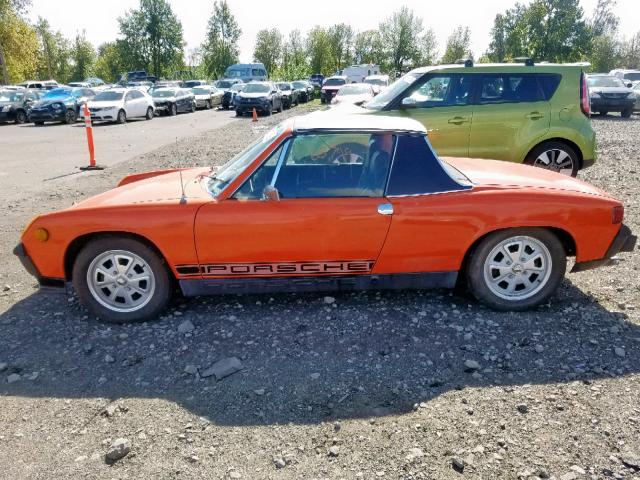 4742908311 - 1974 PORSCHE 914 ORANGE photo 9