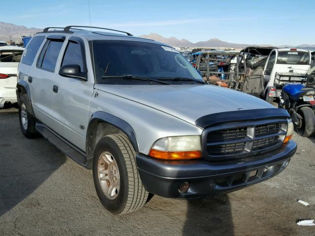 1B4HR38NX2F192020 - 2002 DODGE DURANGO SP SILVER photo 1