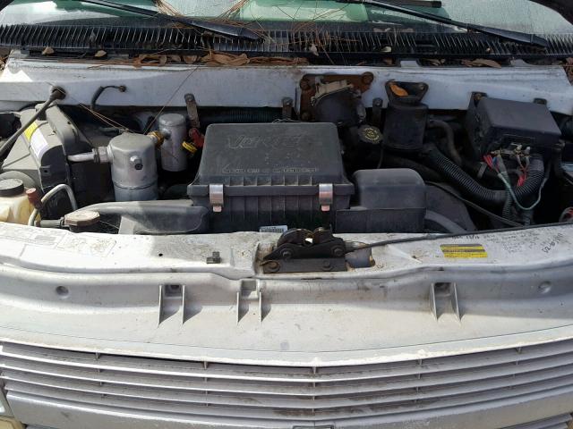 1GCDL19W31B129409 - 2001 CHEVROLET ASTRO WHITE photo 7