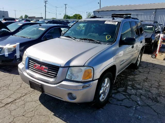 1GKDS13S362323507 - 2006 GMC ENVOY SILVER photo 2