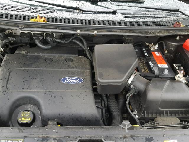 2FMDK4JC2CBA54989 - 2012 FORD EDGE SEL GRAY photo 7