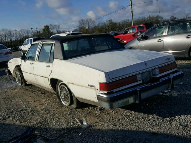 1G4AP69Y1EH829224 - 1984 BUICK LESABRE LI WHITE photo 3