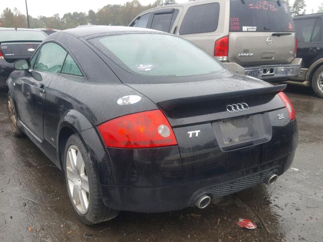 TRUWF28N841021172 - 2004 AUDI TT 3.2 QUA BLACK photo 3