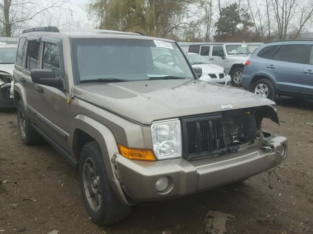 1J8HG48N66C131178 - 2006 JEEP COMMANDER BROWN photo 1
