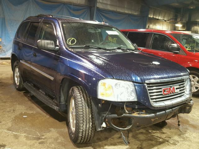 1GKDT13S472185362 - 2007 GMC ENVOY BLUE photo 1