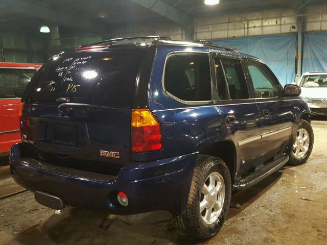 1GKDT13S472185362 - 2007 GMC ENVOY BLUE photo 4