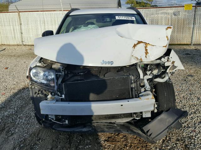 1C4NJCBA2GD611113 - 2016 JEEP COMPASS SP 白色 照片 9