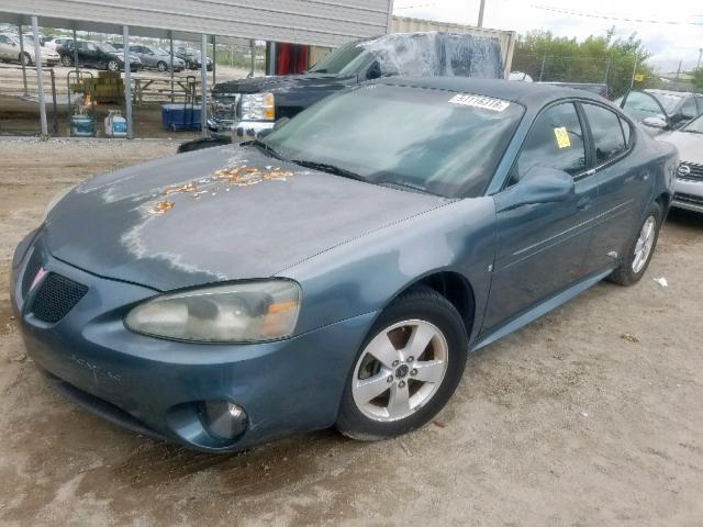 2G2WP552X61203055 - 2006 PONTIAC GRAND PRIX BLUE photo 2