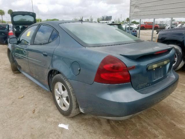 2G2WP552X61203055 - 2006 PONTIAC GRAND PRIX BLUE photo 3