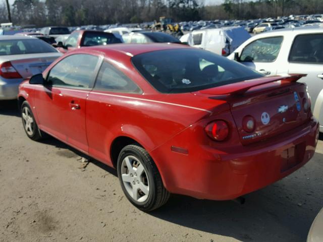 1G1AL15FX77189555 - 2007 CHEVROLET COBALT LT RED photo 3