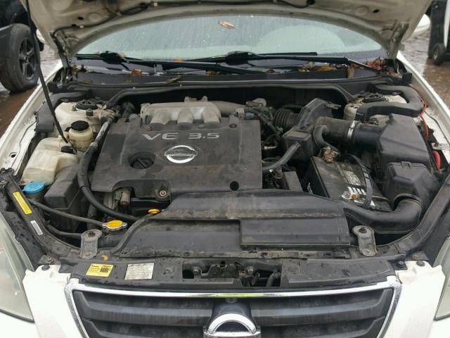 1N4BL11E74C109646 - 2004 NISSAN ALTIMA SE WHITE photo 7