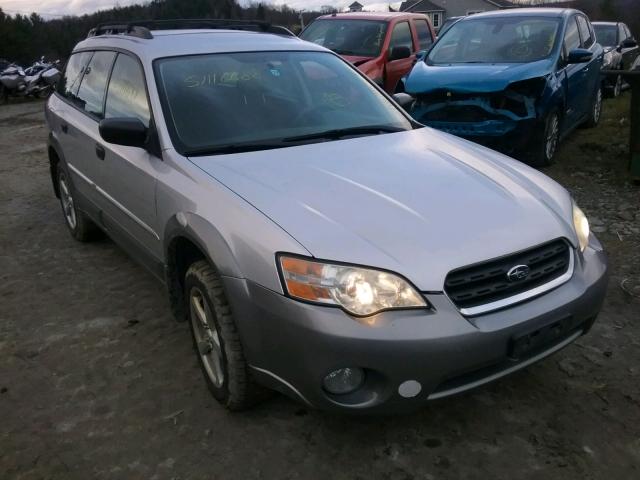 4S4BP61C767362757 - 2006 SUBARU LEGACY OUT GRAY photo 1