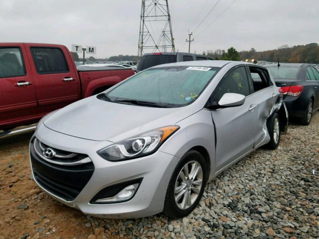 KMHD35LH7FU236102 - 2015 HYUNDAI ELANTRA GT SILVER photo 2