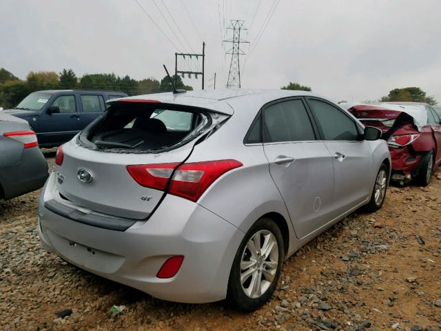 KMHD35LH7FU236102 - 2015 HYUNDAI ELANTRA GT SILVER photo 4