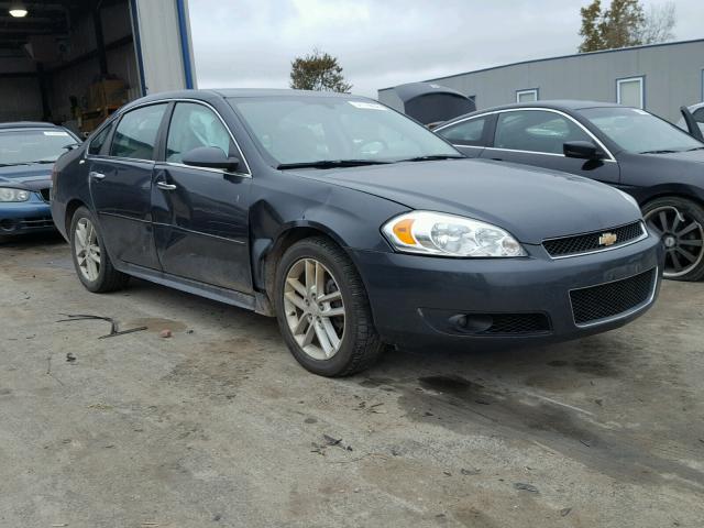 2G1WC5E38E1172301 - 2014 CHEVROLET IMPALA LIM BLUE photo 1