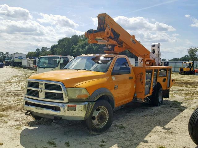 3C7WDNBL1CG160698 - 2012 DODGE RAM 5500 S YELLOW photo 2