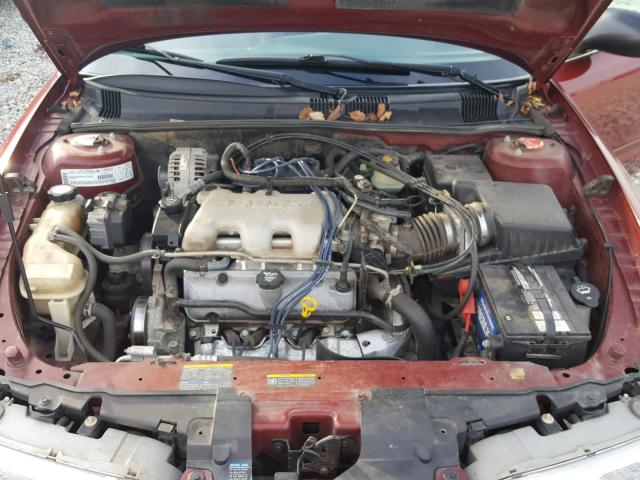 1G3NL52E63C154251 - 2003 OLDSMOBILE ALERO GL RED photo 7