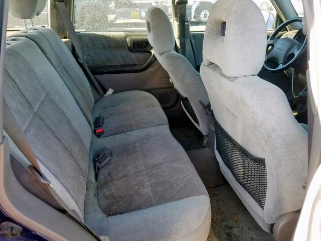 JF1SF65532G748143 - 2002 SUBARU FORESTER S BLUE photo 6