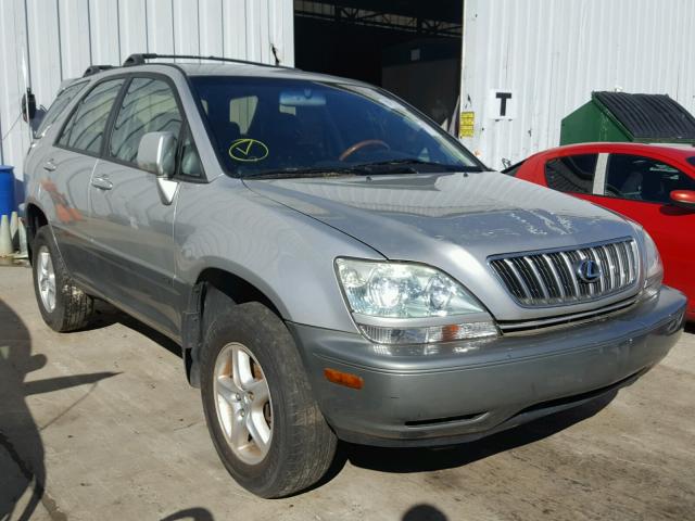 JTJHF10U220239737 - 2002 LEXUS RX 300 SILVER photo 1