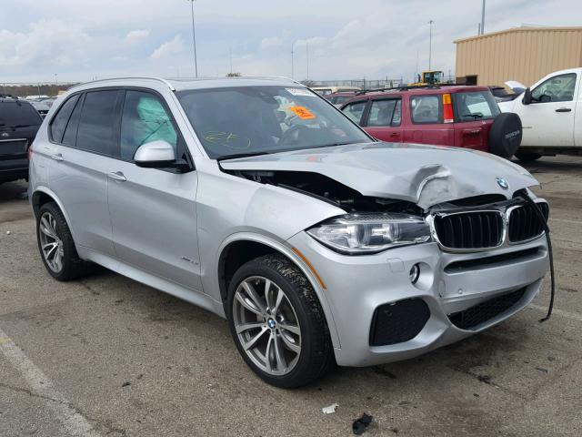 5UXKR0C59E0H27216 - 2014 BMW X5 XDRIVE3 SILVER photo 1