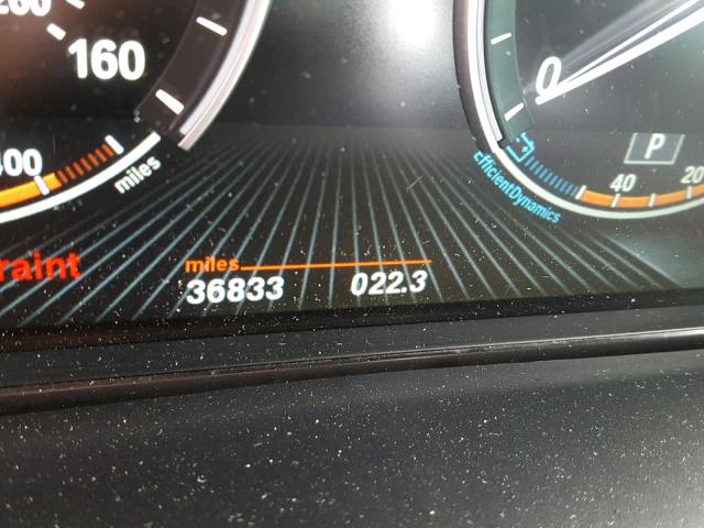 5UXKR0C59E0H27216 - 2014 BMW X5 XDRIVE3 SILVER photo 8