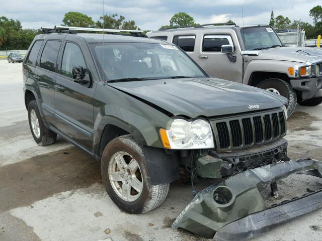 1J8GR48K47C507258 - 2007 JEEP GRAND CHER GREEN photo 1