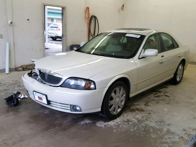 1LNHM87A25Y605257 - 2005 LINCOLN LS CREAM photo 2