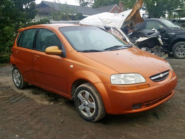 KL1TD62605B478380 - 2005 CHEVROLET AVEO BASE ოქროსფერი ფოტო 1