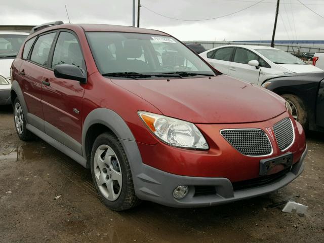 5Y2SL65836Z452336 - 2006 PONTIAC VIBE MAROON photo 1