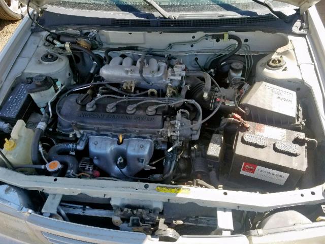 1N4AB41D0TC728868 - 1996 NISSAN SENTRA E SILVER photo 7