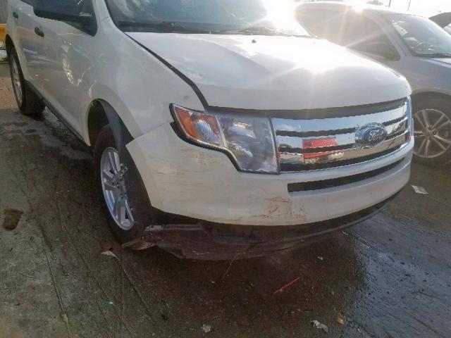 2FMDK36C67BA33720 - 2007 FORD EDGE SE WHITE photo 9