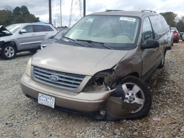 2FMZA57634BA59779 - 2004 FORD FREESTAR S TAN photo 2