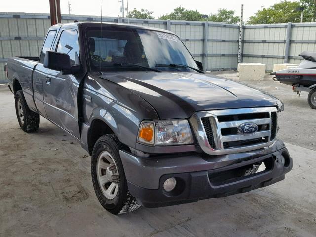 1FTKR1ED2APA70348 - 2010 FORD RANGER SUP CHARCOAL photo 1