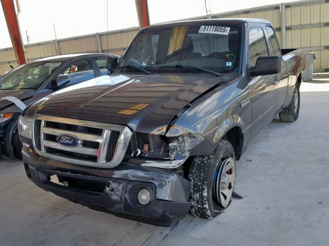 1FTKR1ED2APA70348 - 2010 FORD RANGER SUP CHARCOAL photo 2