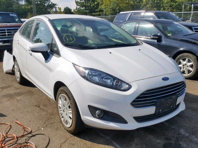 3FADP4BJ9KM131220 - 2019 FORD FIESTA SE WHITE photo 1