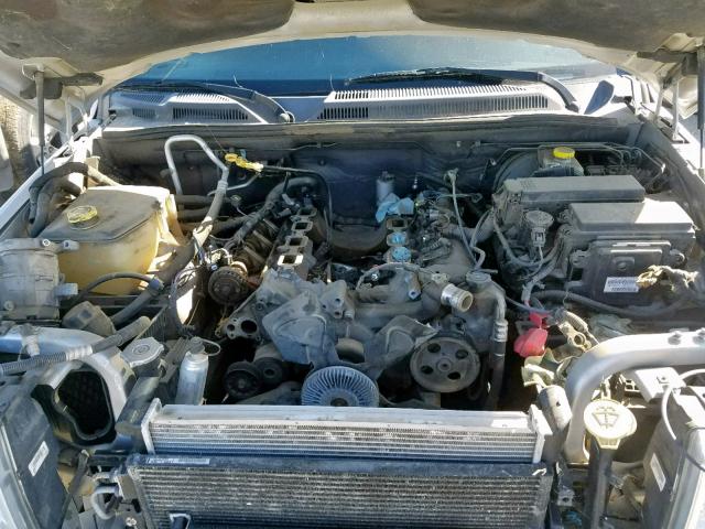 1J8HH48P57C635883 - 2007 JEEP COMMANDER SILVER photo 7