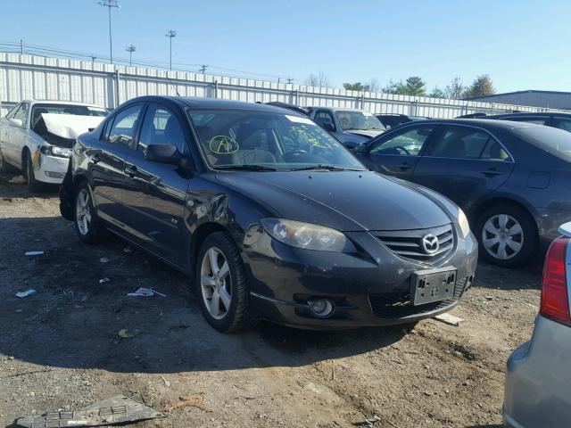 JM1BK323251231396 - 2005 MAZDA 3 S BLACK photo 1