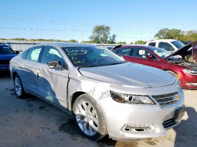 2G1145S38H9164958 - 2017 CHEVROLET IMPALA PRE SILVER photo 1