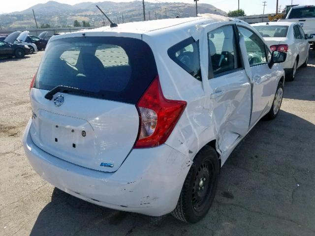 3N1CE2CP5GL362585 - 2016 NISSAN VERSA NOTE WHITE photo 4