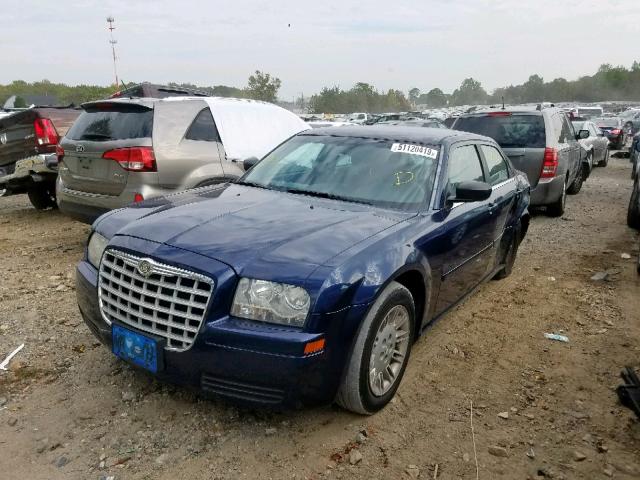 2C3JA43R35H141459 - 2005 CHRYSLER 300 BLUE photo 2